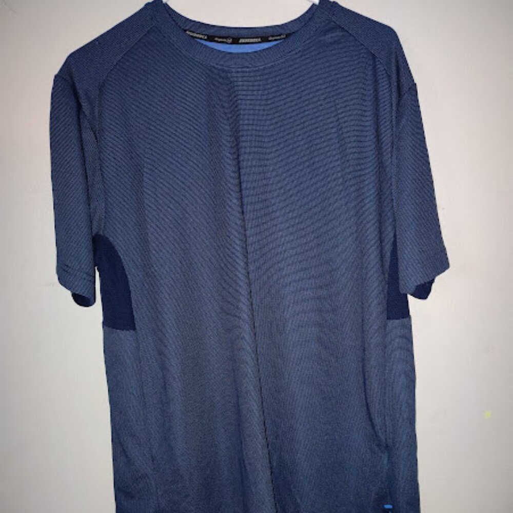 Russell Blue Performance Training Fit T-shirt Mens Size Large